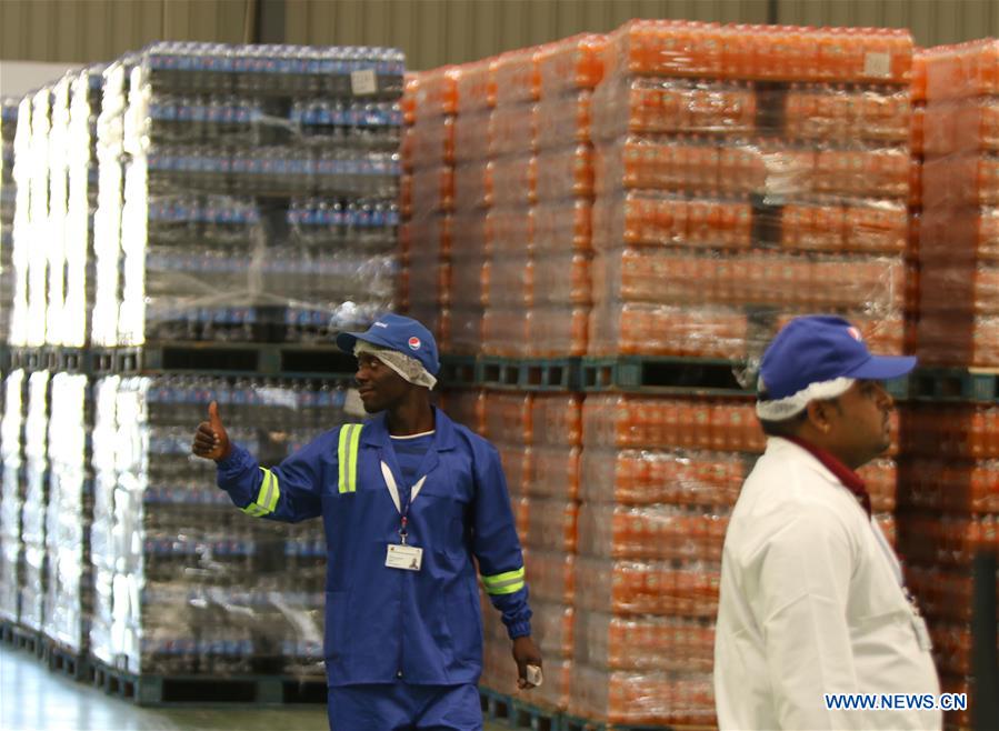 ZIMBABWE-HARARE-PEPSI PLANT-MNANGAGWA