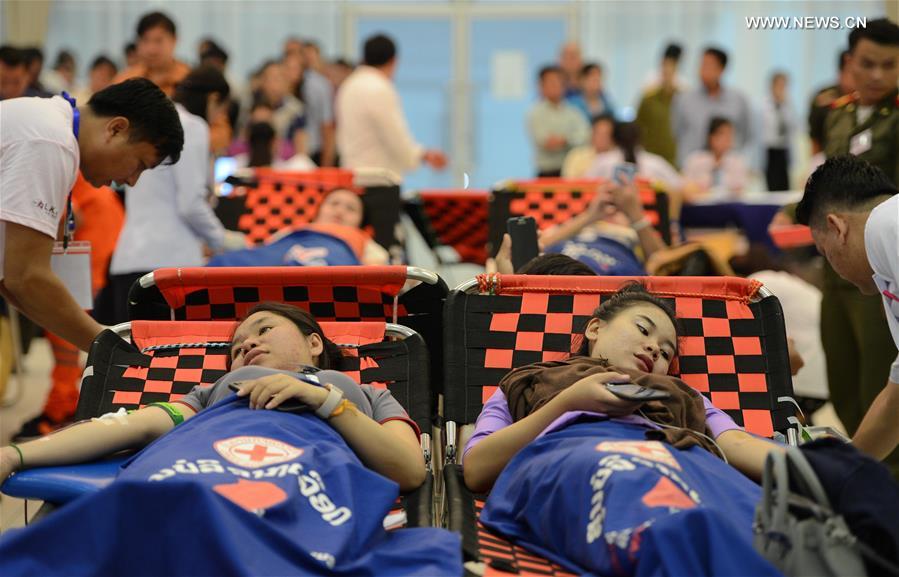 LAOS-VIENTIANE-BLOOD DONATION