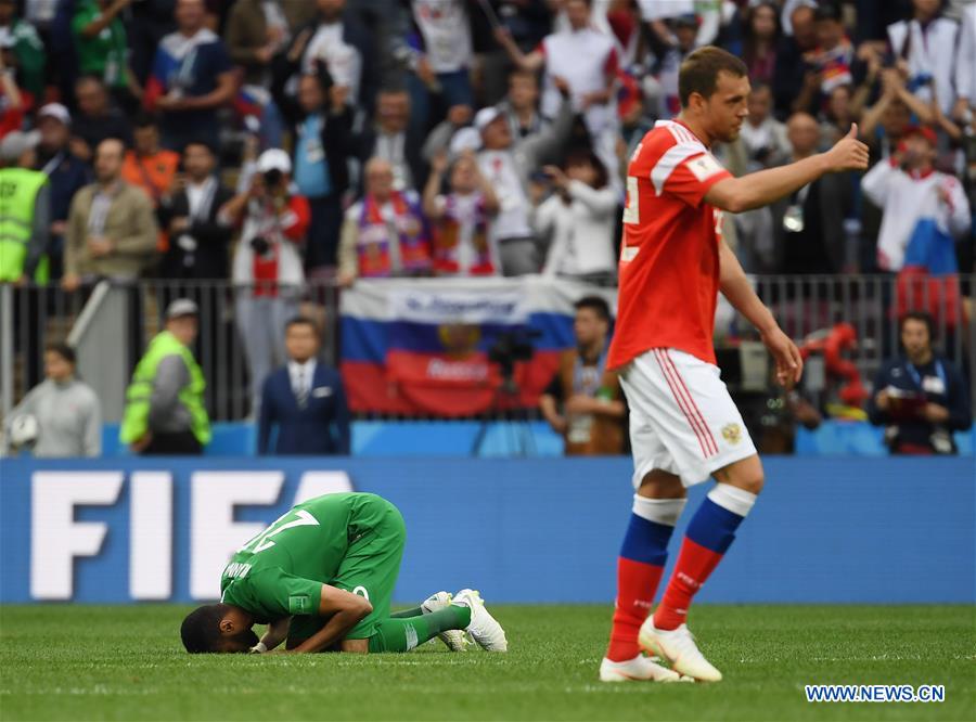 (SP)RUSSIA-MOSCOW-2018 WORLD CUP-OPENING MATCH-RUSSIA VS SAUDI ARABIA