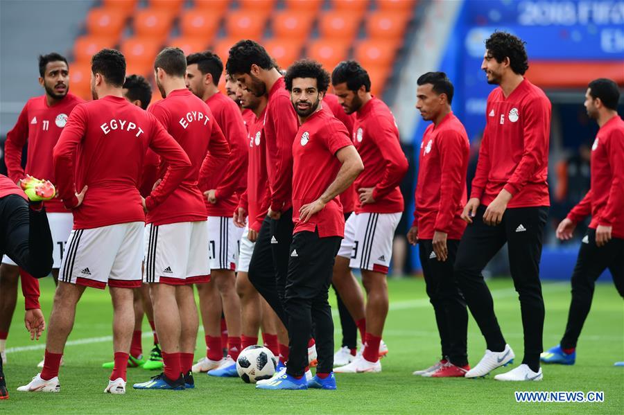 (SP)RUSSIA-YEKATERINBURG-2018 WORLD CUP-EGYPT-TRAINING