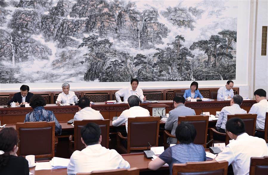 CHINA-BEIJING-LI ZHANSHU-NPC-MEETING-AIR POLLUTION CONTROL LAW (CN)