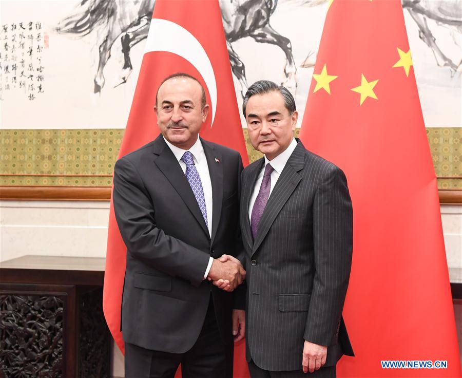 CHINA-BEIJING-WANG YI-TURKISH FM-TALKS (CN)