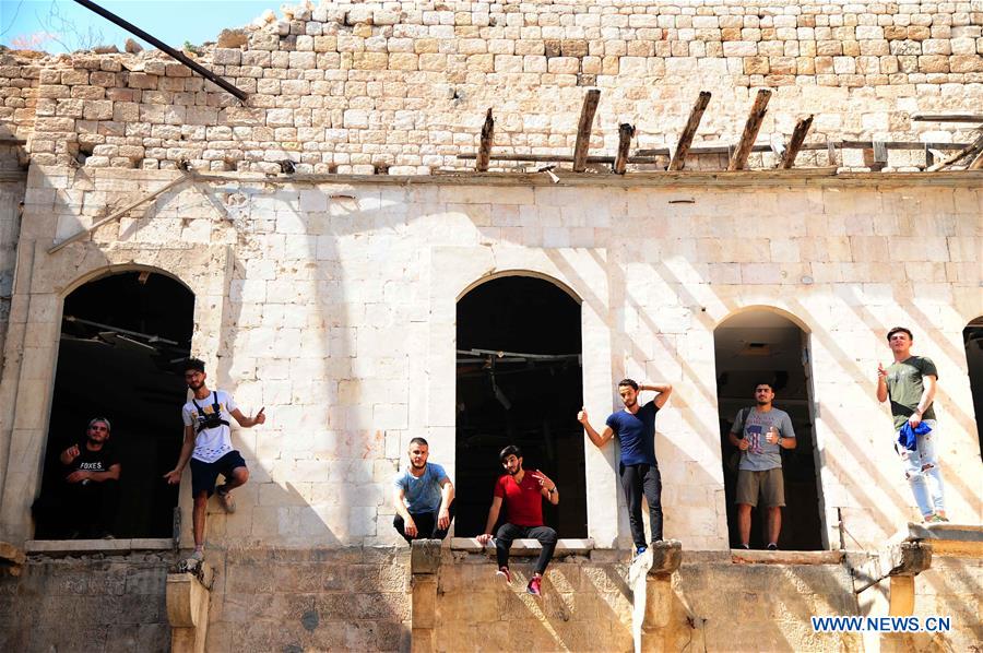 SYRIA-ALEPPO-PARKOUR-FEATURE