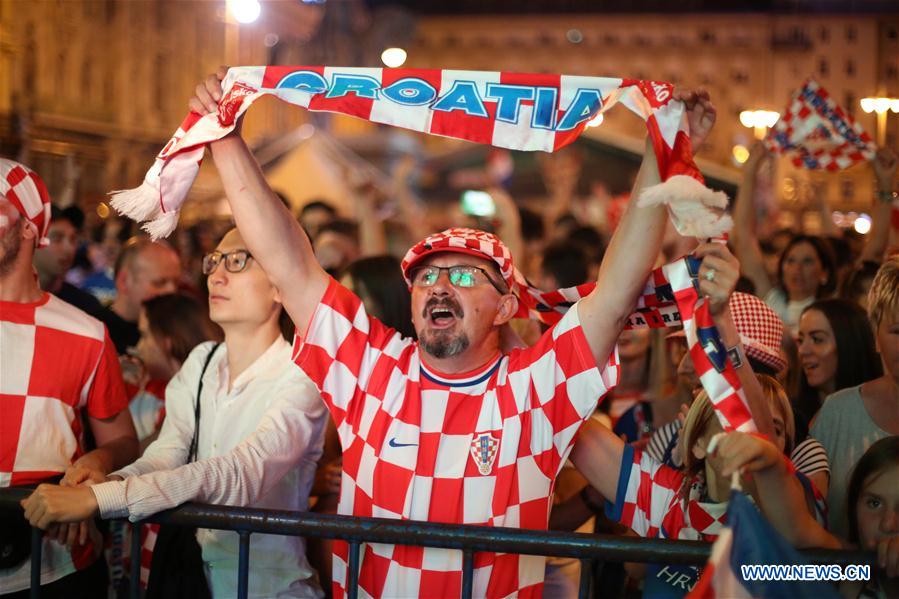 (SP)CROATIA-ZAGREB-SOCCER-FIFA WORLD CUP-FANS