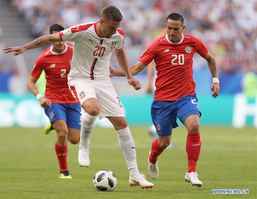 (SP)RUSSIA-SAMARA-2018 WORLD CUP-GROUP E-COSTA RICA VS SERBIA