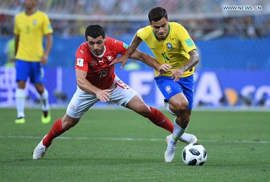 (SP)RUSSIA-ROSTOV-ON-DON-2018 WORLD CUP-GROUP E-BRAZIL VS SWITZERLAND
