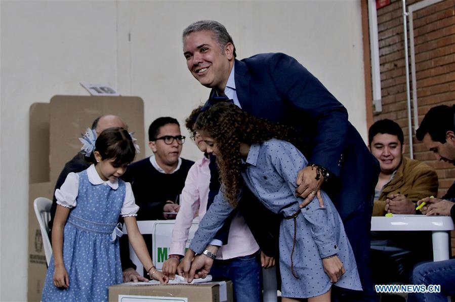 COLOMBIA-BOGOTA-PRESIDENTIAL ELECTION-RESULT