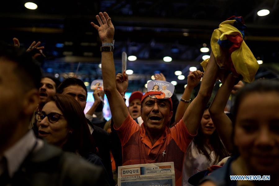 COLOMBIA-BOGOTA-PRESIDENTIAL ELECTION-SECOND ROUND