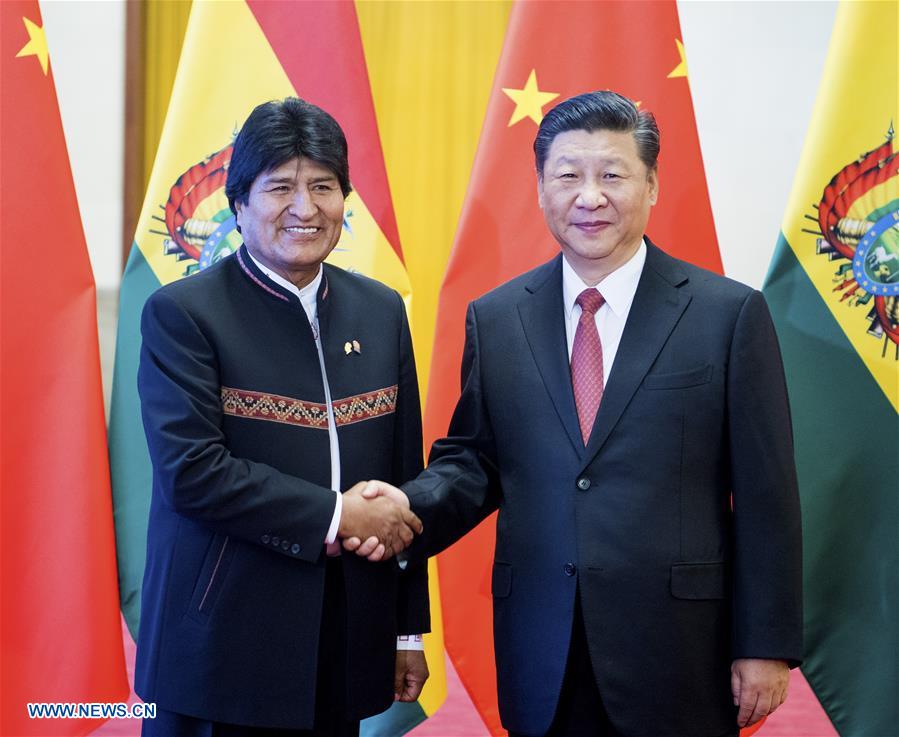 CHINA-BOLIVIA-PRESIDENTS-TALKS (CN)