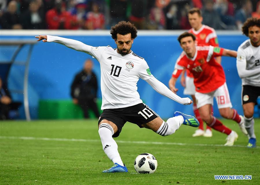 (SP)RUSSIA-SAINT PETERSBURG-2018 WORLD CUP-GROUP A-RUSSIA VS EGYPT