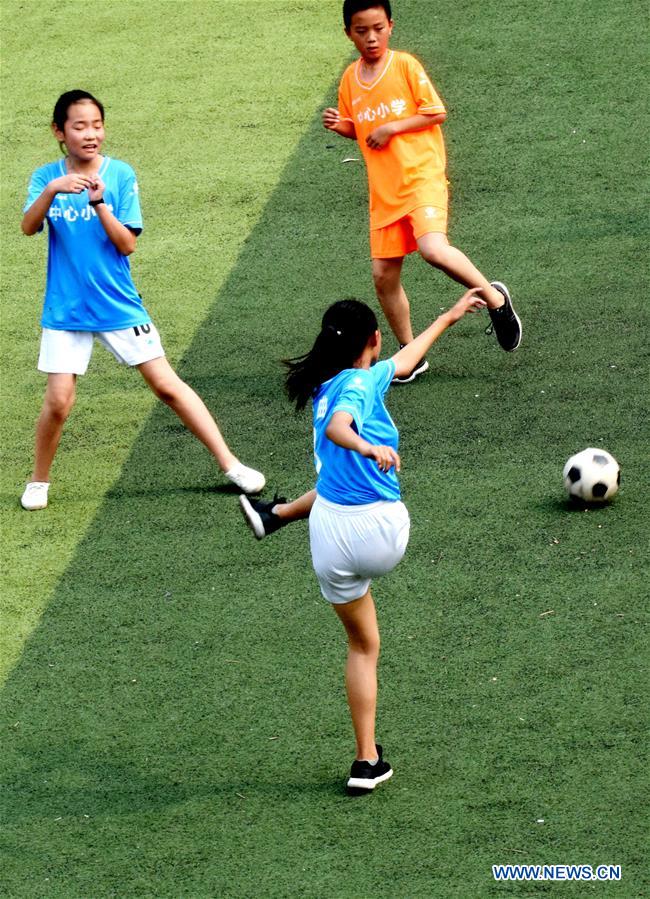#CHINA-SHANXI-CHILDREN FOOTBALL (CN)