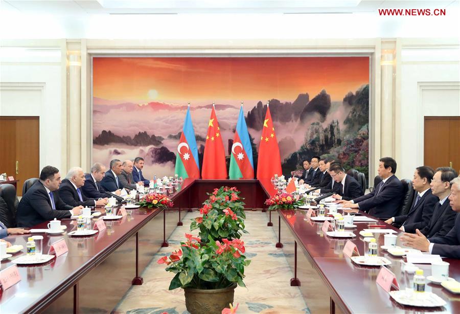 CHINA-BEIJING-LI ZHANSHU-AZERBAIJAN-TALKS (CN)