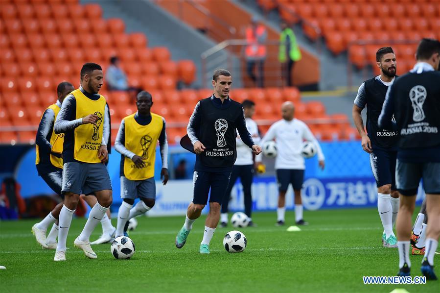 (SP)RUSSIA-YEKATERINBURG-2018 WORLD CUP-FRANCE-TRAINING 