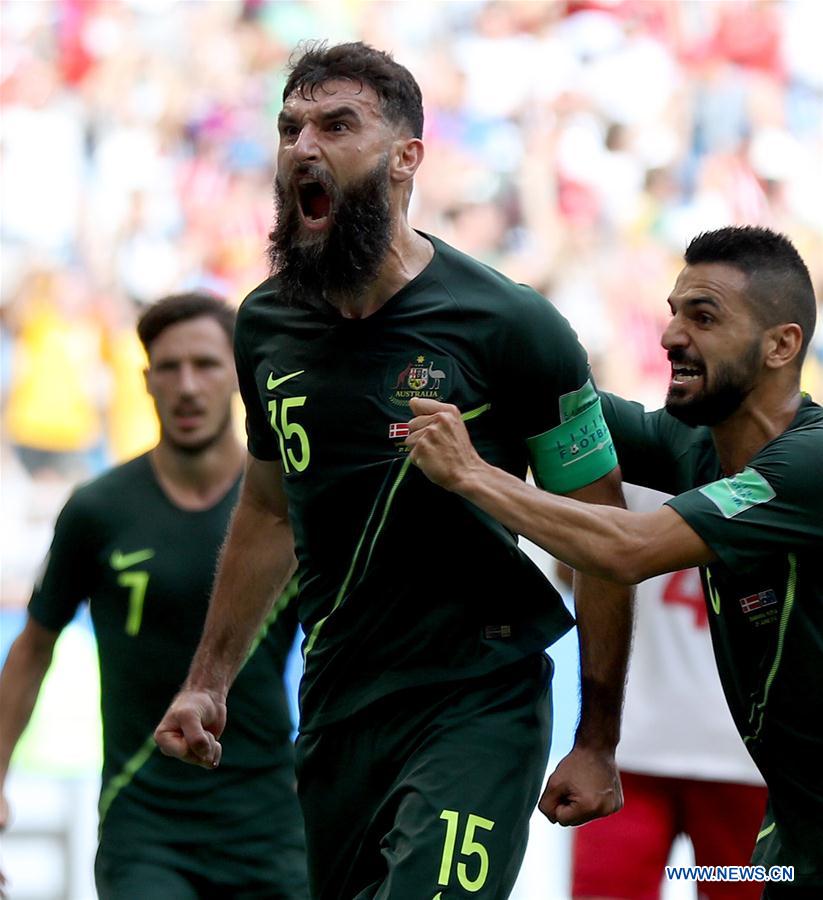 (SP)RUSSIA-SAMARA-2018 WORLD CUP-GROUP C-DENMARK VS AUSTRALIA