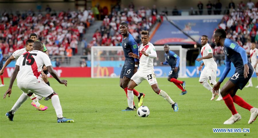 (SP)RUSSIA-YEKATERINBURG-2018 WORLD CUP-GROUP C-FRANCE VS PERU