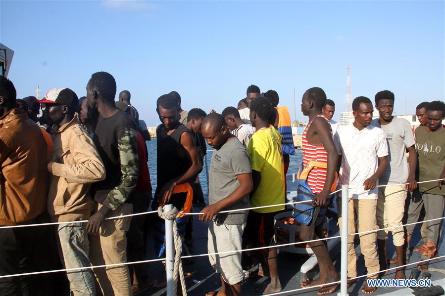 LIBYA-TRIPOLI-ILLEGAL IMMIGRANTS
