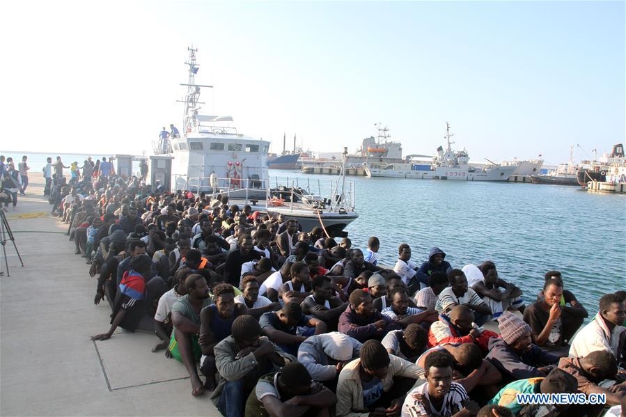LIBYA-TRIPOLI-ILLEGAL IMMIGRANTS