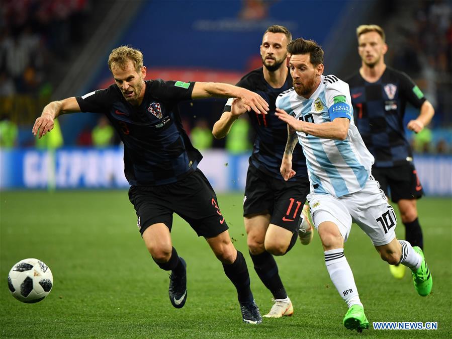 (SP)RUSSIA-NIZHNY NOVGOROD-2018 WORLD CUP-GROUP D-ARGENTINA VS CROATIA