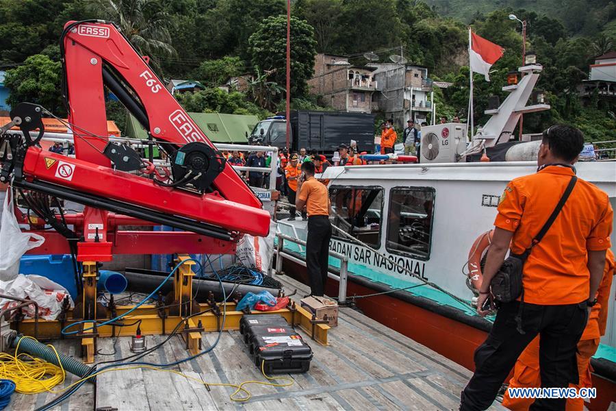 INDONESIA-NORTH SUMATERA-BOAT SINKING-SEARCH AND RESCUE OPERATION