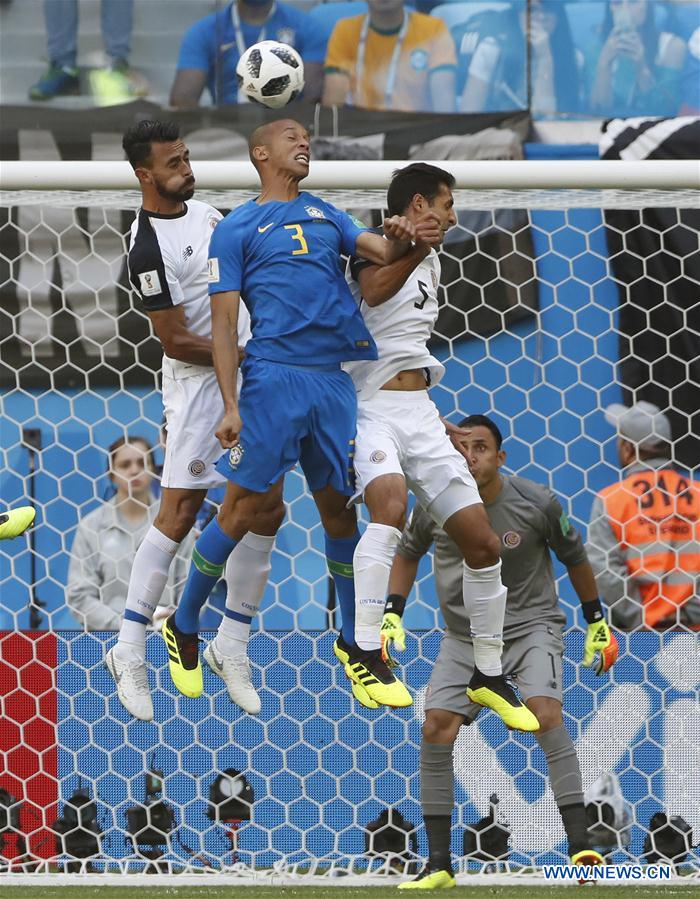 (SP)RUSSIA-SAINT PETERSBURG-2018 WORLD CUP-GROUP E-BRAZIL VS COSTA RICA