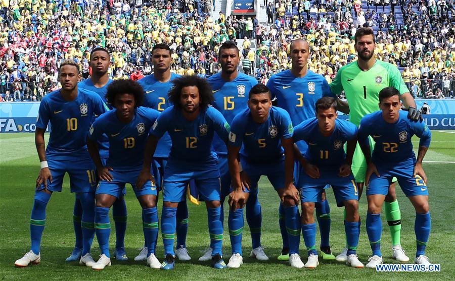 FIFA World Cup 2018 Official squad: Group E – Team 17 – Brazil