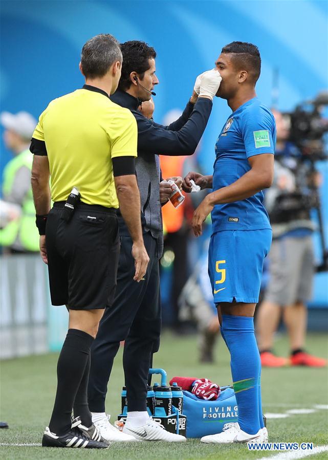(SP)RUSSIA-SAINT PETERSBURG-2018 WORLD CUP-GROUP E-BRAZIL VS COSTA RICA