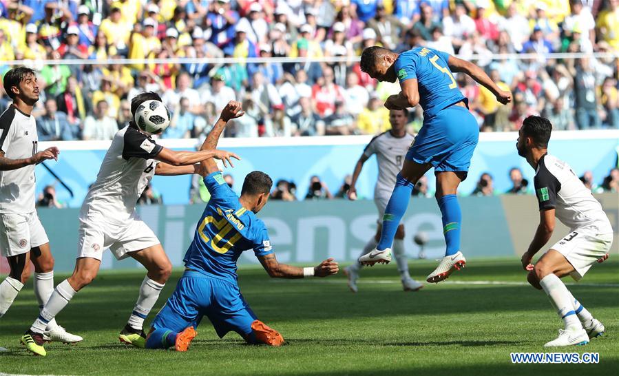 (SP)RUSSIA-SAINT PETERSBURG-2018 WORLD CUP-GROUP E-BRAZIL VS COSTA RICA
