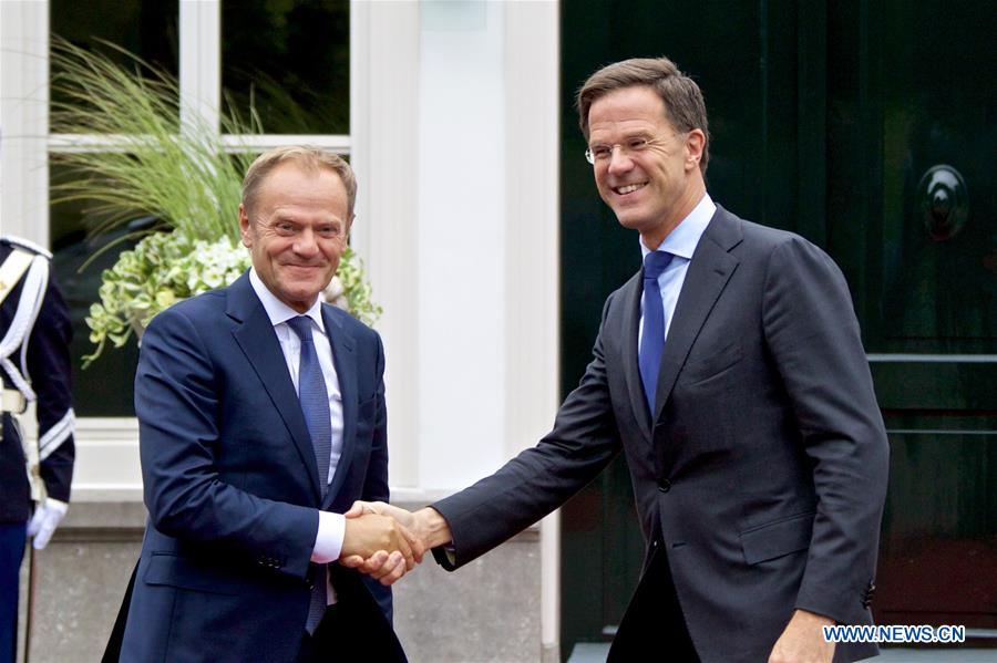 NETHERLANDS-THE HAGUE-EU-MEETING