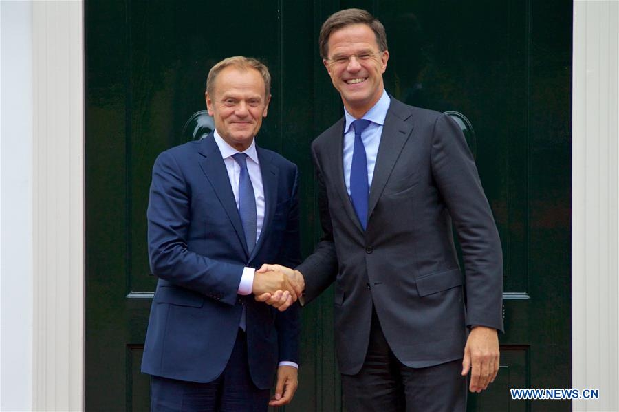 NETHERLANDS-THE HAGUE-EU-MEETING