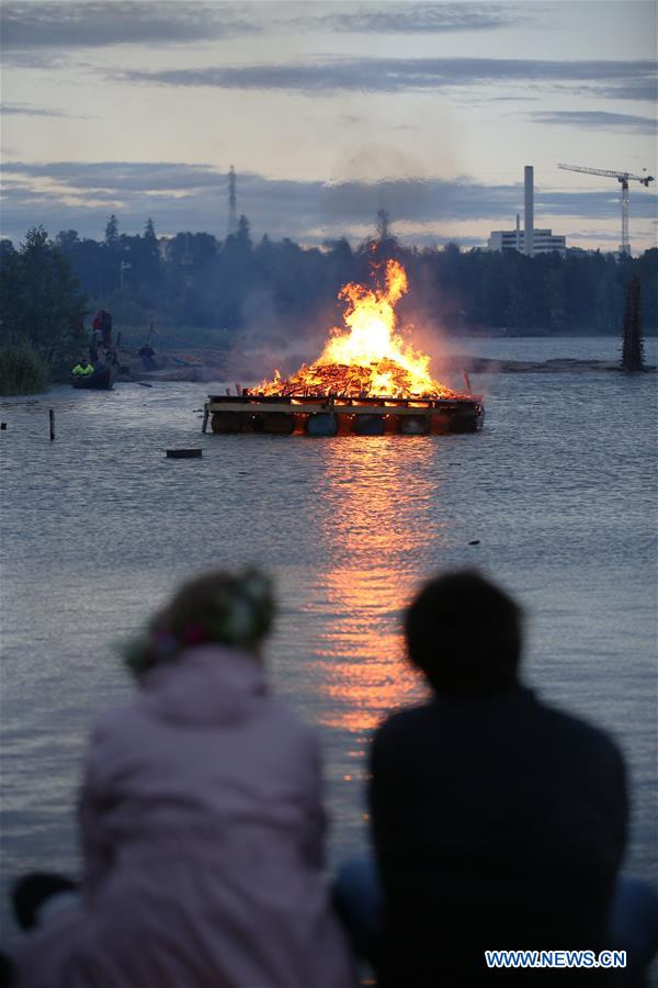 FINLAND-HELSINKI-MIDSUMMER DAY-CELEBRATION