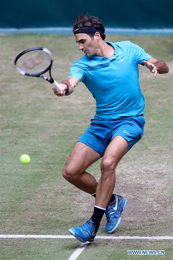 morfine sigaret envelop Federer beats Kudla in Gerry Weber Tennis Open semifinal match - Xinhua |  English.news.cn
