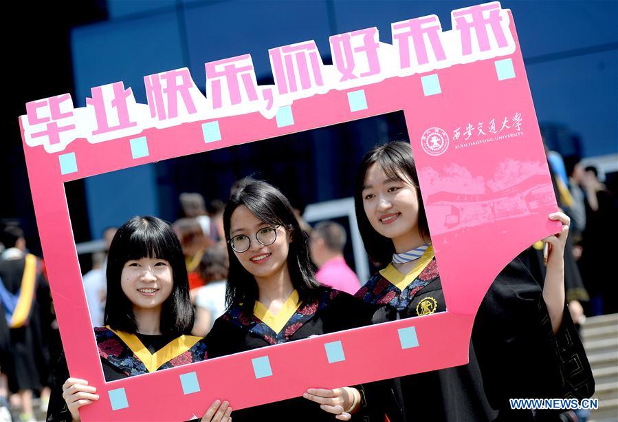 CHINA-SHAANXI-XI'AN JIAOTONG UNIVERSITY-COMMENCEMENT CEREMONY (CN)