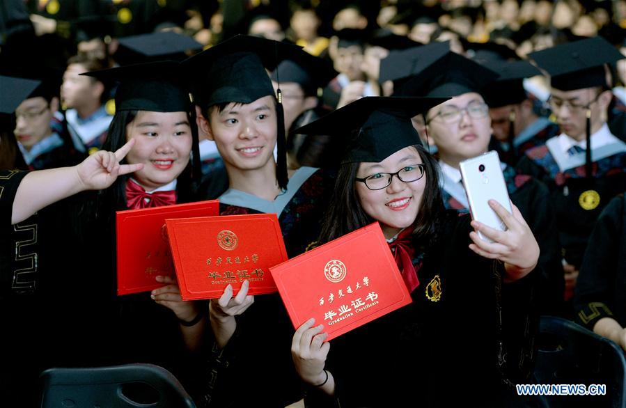 CHINA-SHAANXI-XI'AN JIAOTONG UNIVERSITY-COMMENCEMENT CEREMONY (CN)