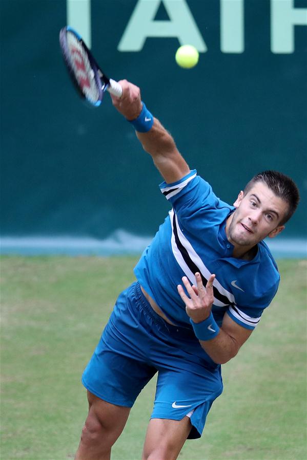 (SP)GERMANY-HALLE-TENNIS-GERRY WEBER OPEN-FINAL