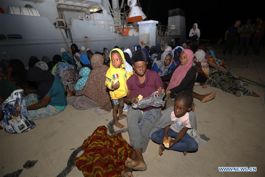 LIBYA-TRIPOLI-IMMIGRANTS-RESCUE