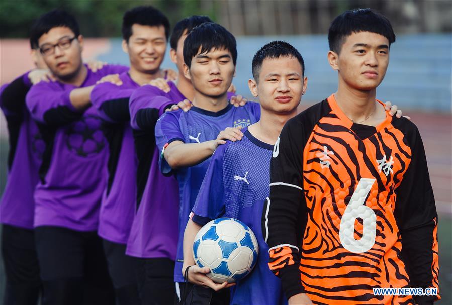 CHINA-CHANGCHUN-VISUALLY IMPAIRED STUDENTS-FOOTBALL (CN)