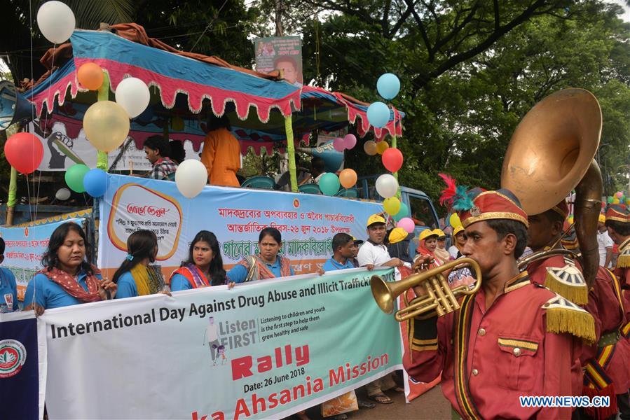 BANGLADESH-DHAKA-INTERNATIONAL DAY AGAINST DRUG ABUSE AND ILLICIT TRAFFICKING