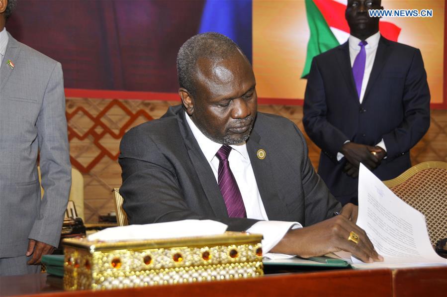SOUTH SUDAN-KHARTOUM-CONFLICTING PARTIES-PEACE AGREEMENT