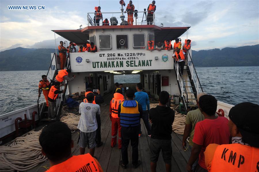 INDONESIA-NORTH SUMATRA-CAPSIZED BOAT-SEARCH OPERATION
