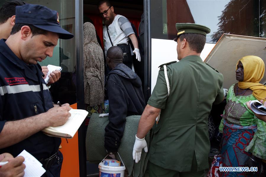 ALGERIA-ALGIERS-ILLEGAL IMMIGRANTS-ESTABLISHING DETENTION ZONES-EXCLUSION