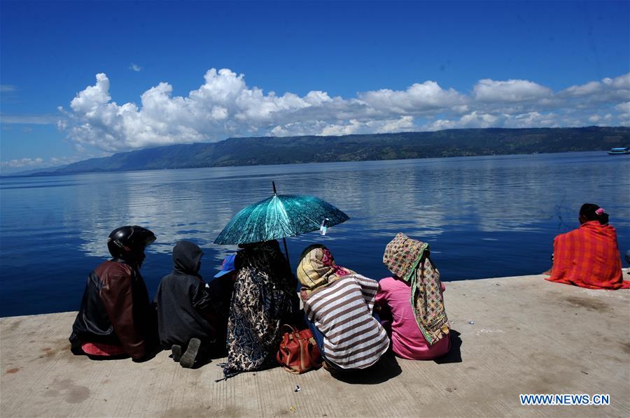 INDONESIA-NORTH SUMATERA-CAPSIZED BOAT