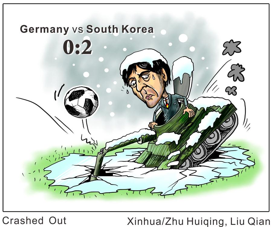 [COMICS]RUSSIA-2018 WORLD CUP-GERMANY-SOUTH KOREA