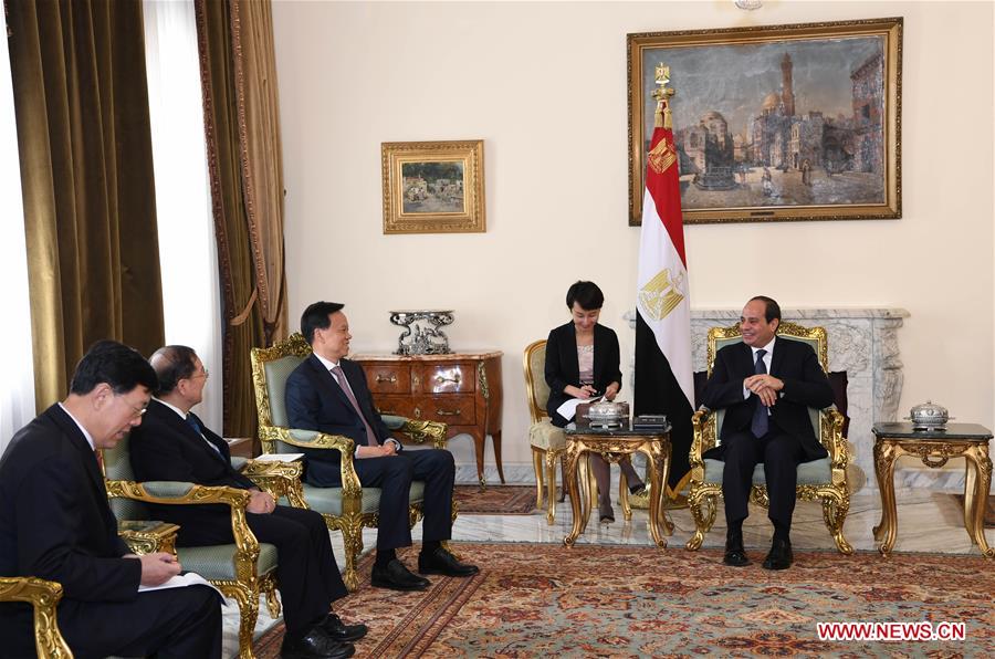 EGYPT-CAIRO-CHINA-MEETING