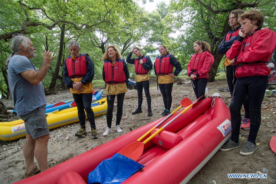 GREECE-THESSALY-TEMPI VALLEY-RAFTING