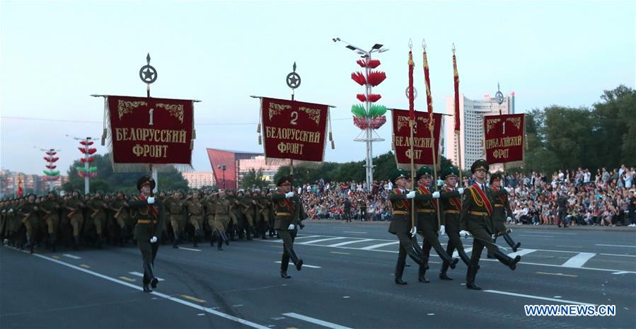 BELARUS-MINSK-INDEPENDENCE DAY PARADE-REHEARSAL