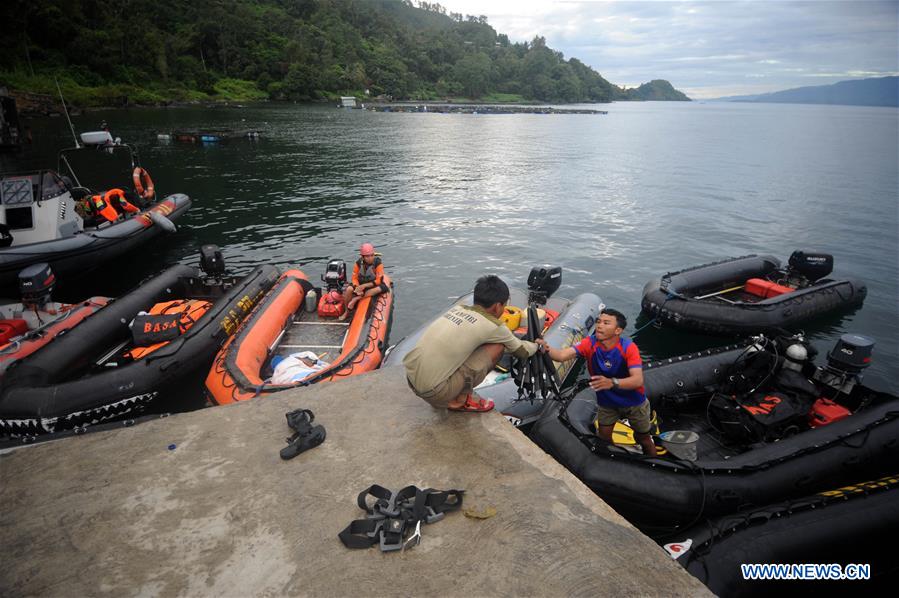 INDONESIA-NORTH SUMATERA-CAPSIZED BOAT-SEARCH