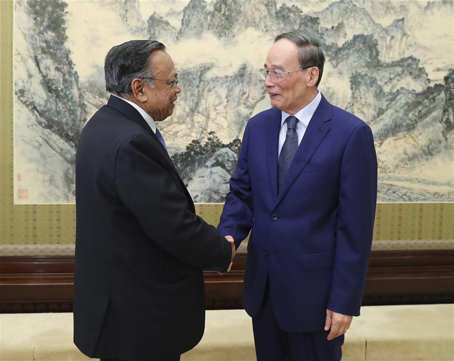 CHINA-BEIJING-WANG QISHAN-BANGLADESH-FM-MEETING (CN)