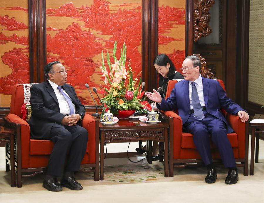 CHINA-BEIJING-WANG QISHAN-BANGLADESH-FM-MEETING (CN)