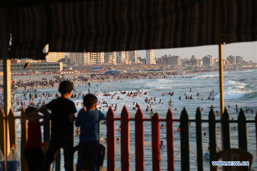 MIDEAST-GAZA-SEA-TOURISM