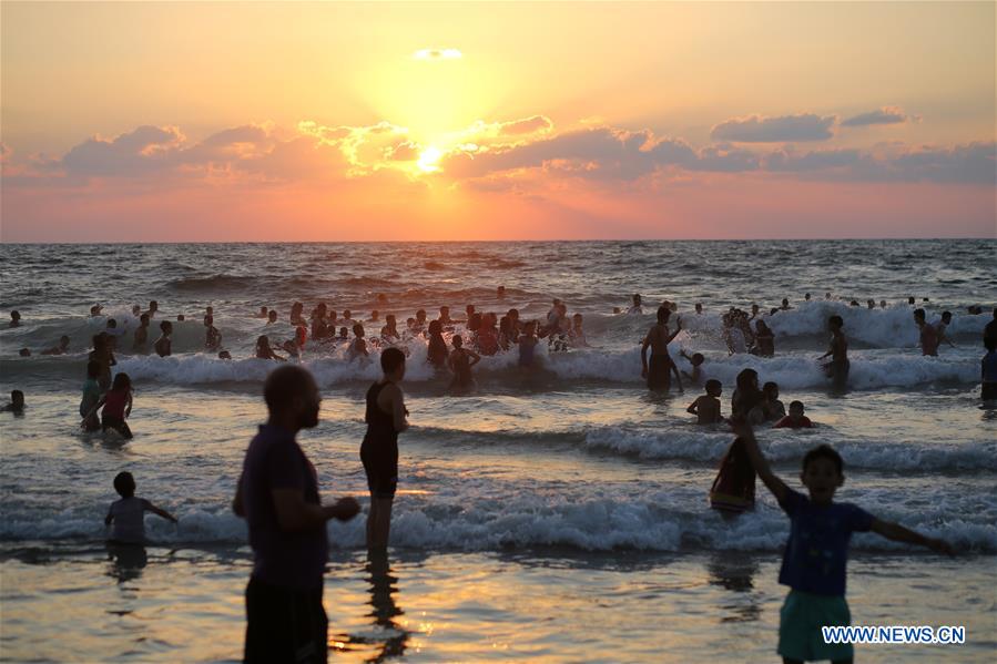 MIDEAST-GAZA-SEA-TOURISM